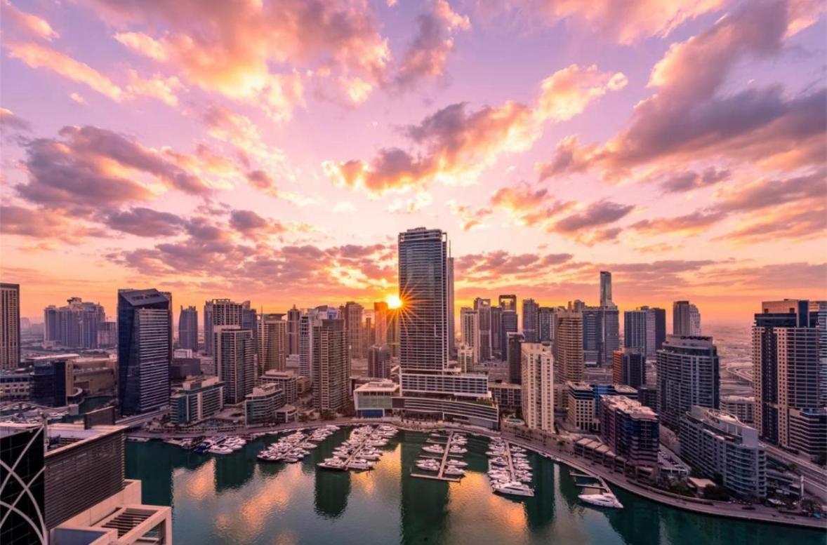 Dubai Marina Larivera Exteriör bild